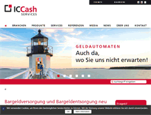 Tablet Screenshot of ic-cash-services.de